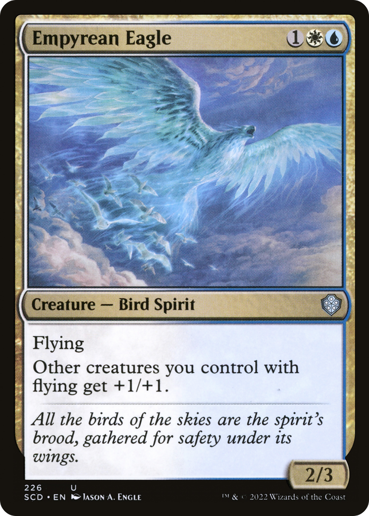 Empyrean Eagle [Starter Commander Decks] MTG Single Magic: The Gathering    | Red Claw Gaming
