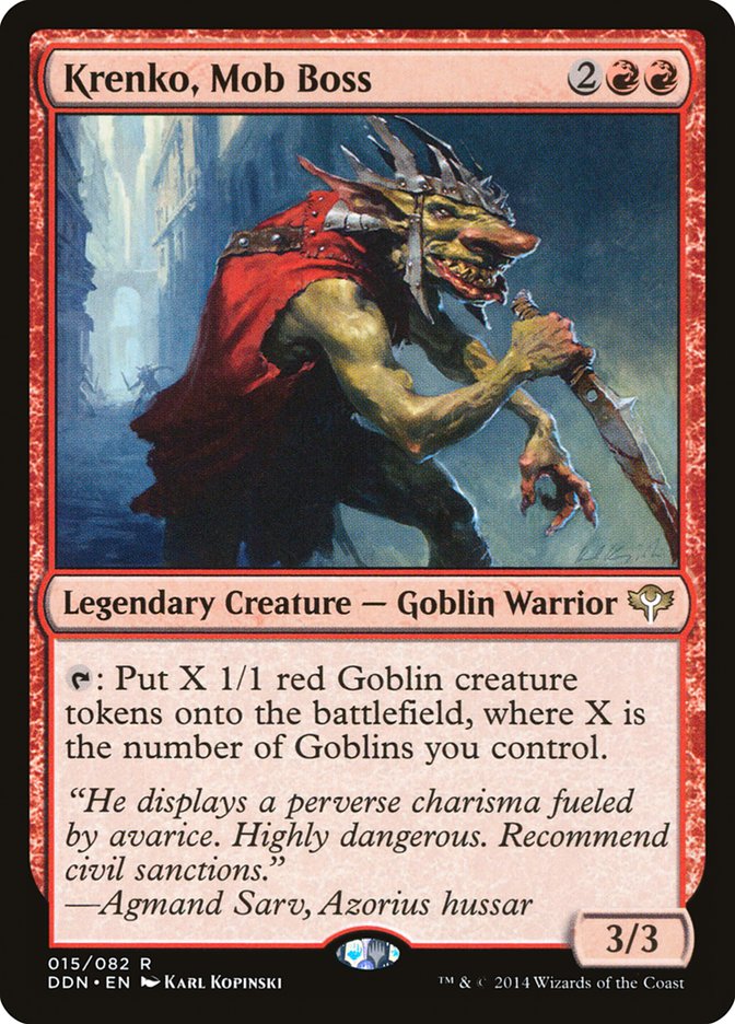 Krenko, Mob Boss [Duel Decks: Speed vs. Cunning] MTG Single Magic: The Gathering    | Red Claw Gaming