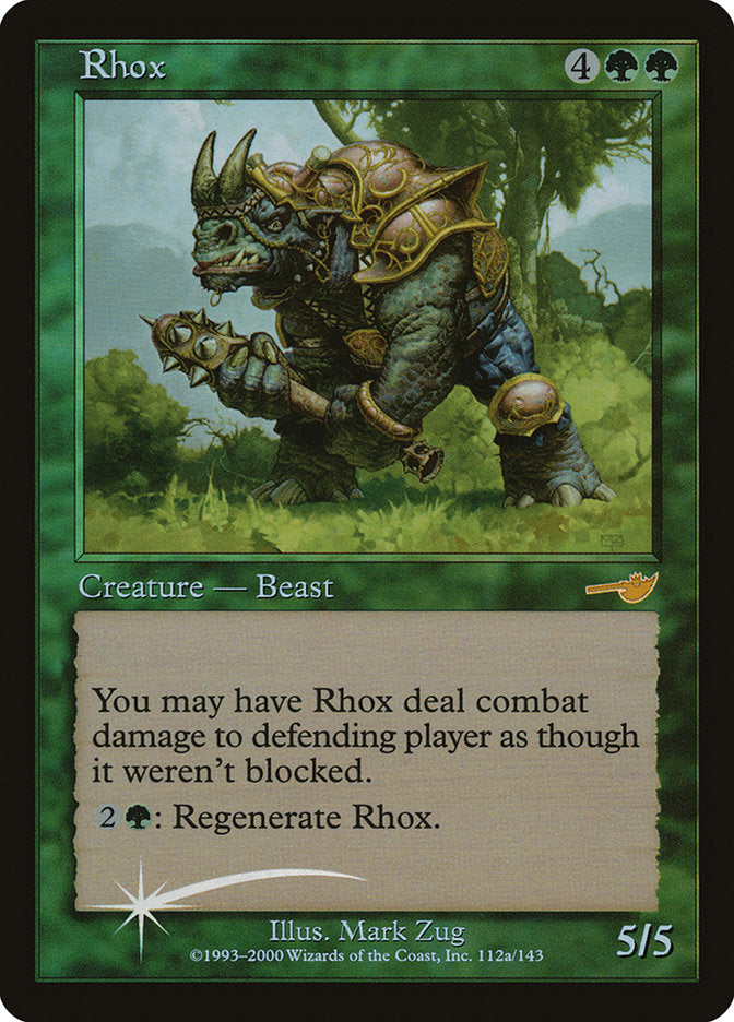 Rhox [Starter 2000] MTG Single Magic: The Gathering    | Red Claw Gaming