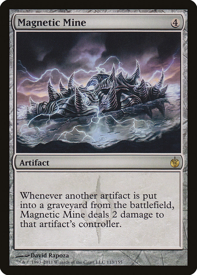Magnetic Mine [Mirrodin Besieged] MTG Single Magic: The Gathering    | Red Claw Gaming