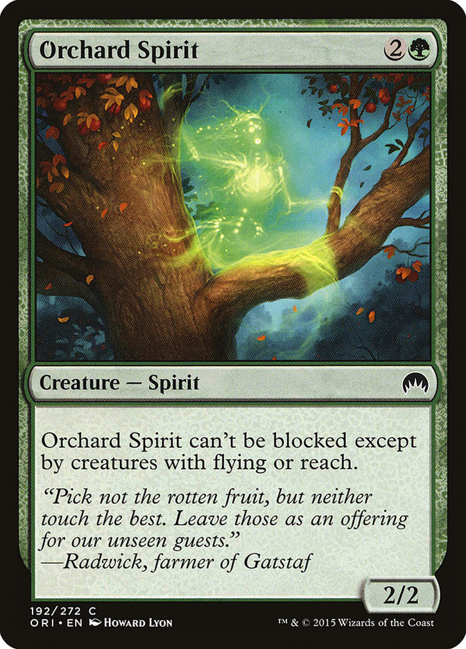 Orchard Spirit [Magic Origins] MTG Single Magic: The Gathering    | Red Claw Gaming