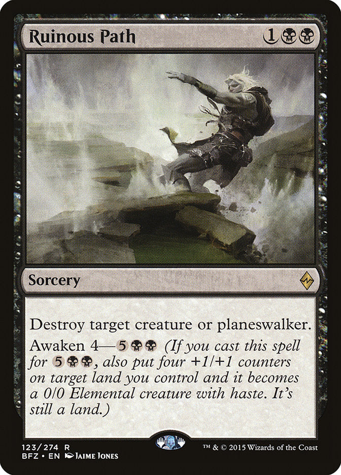Ruinous Path [Battle for Zendikar] MTG Single Magic: The Gathering    | Red Claw Gaming