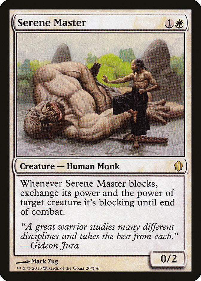 Serene Master [Commander 2013] MTG Single Magic: The Gathering    | Red Claw Gaming