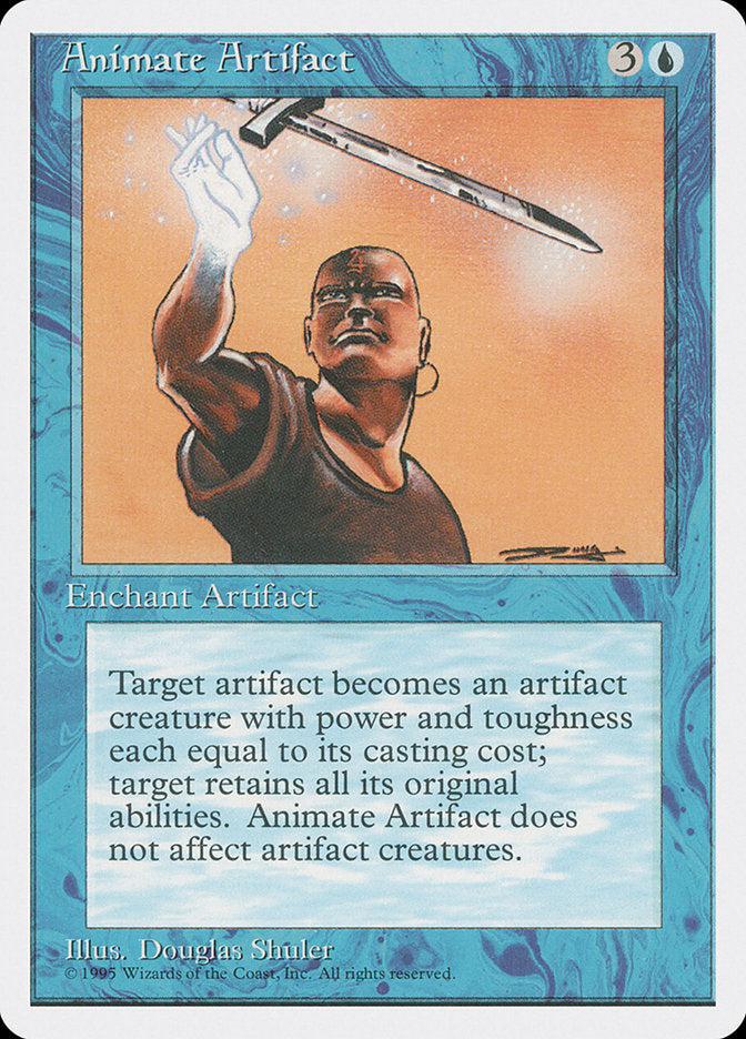 Animate Artifact [Fourth Edition] MTG Single Magic: The Gathering    | Red Claw Gaming