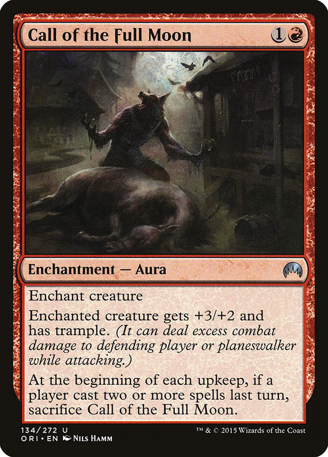 Call of the Full Moon [Magic Origins] MTG Single Magic: The Gathering    | Red Claw Gaming