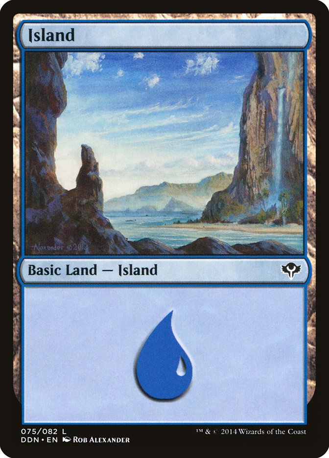 Island (75) [Duel Decks: Speed vs. Cunning] MTG Single Magic: The Gathering    | Red Claw Gaming