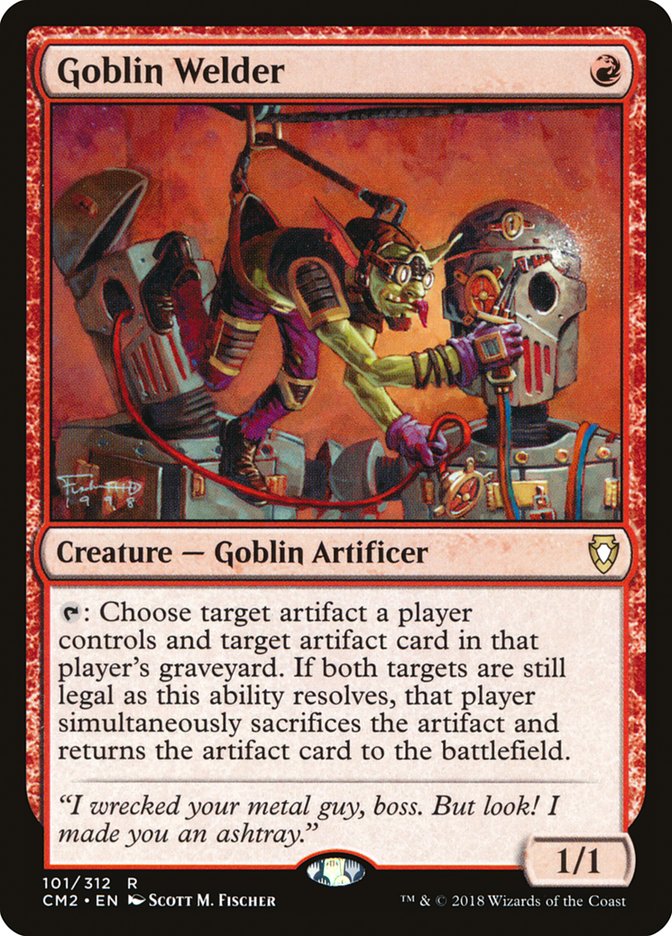 Goblin Welder [Commander Anthology Volume II] MTG Single Magic: The Gathering    | Red Claw Gaming