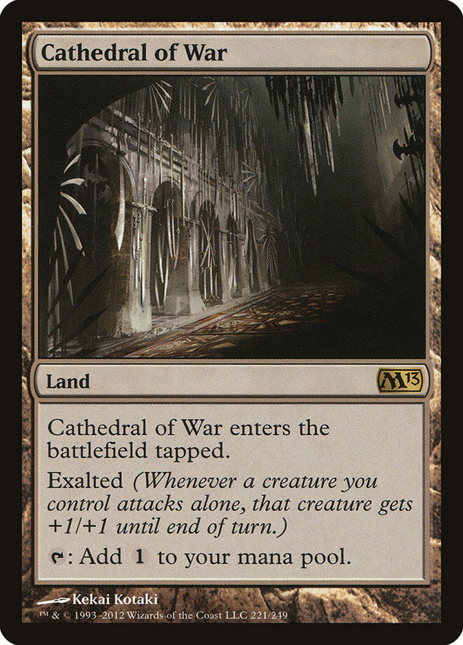 Cathedral of War [Magic 2013] MTG Single Magic: The Gathering    | Red Claw Gaming