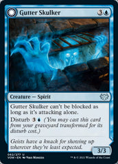 Gutter Skulker // Gutter Shortcut [Innistrad: Crimson Vow] MTG Single Magic: The Gathering    | Red Claw Gaming