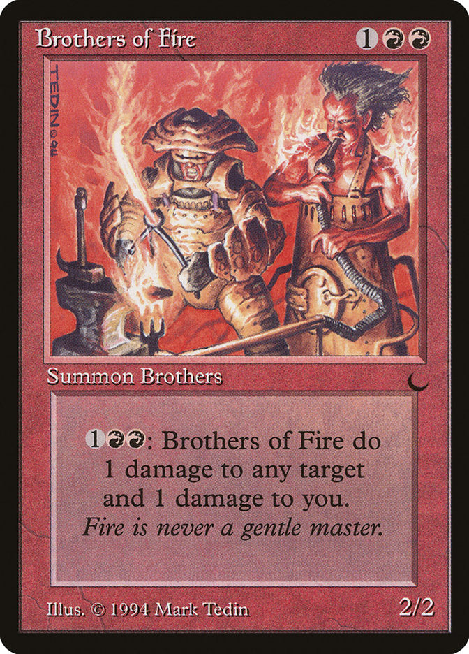 Brothers of Fire [The Dark] MTG Single Magic: The Gathering    | Red Claw Gaming