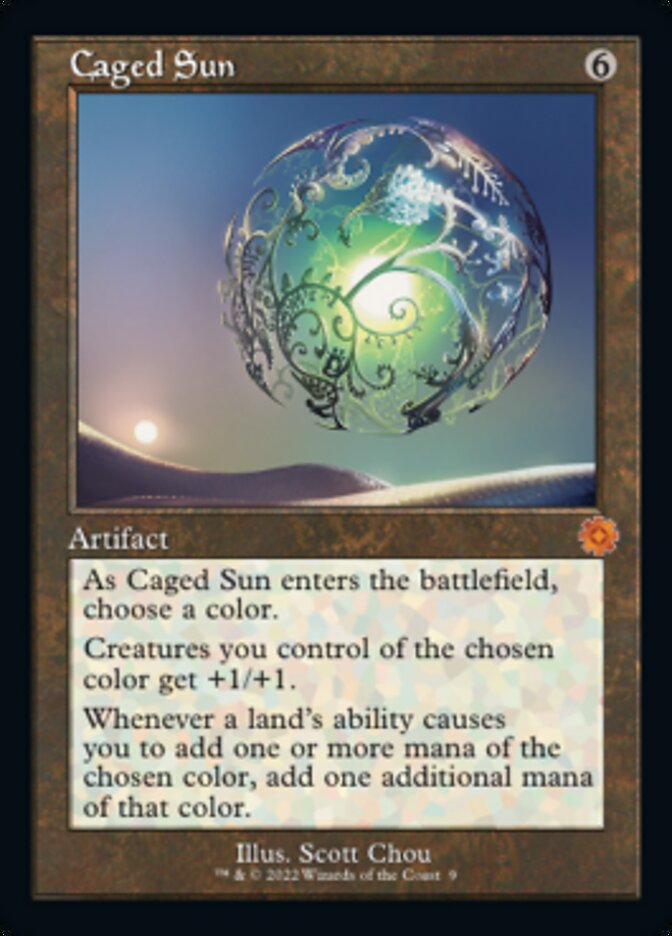 Caged Sun (Retro) [The Brothers' War Retro Artifacts] MTG Single Magic: The Gathering    | Red Claw Gaming