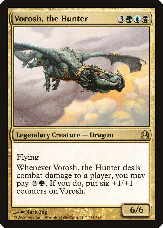 Vorosh, the Hunter [Commander 2011] MTG Single Magic: The Gathering    | Red Claw Gaming
