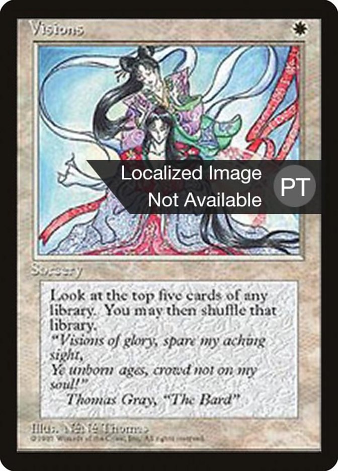 Visions [Fourth Edition (Foreign Black Border)] MTG Single Magic: The Gathering    | Red Claw Gaming