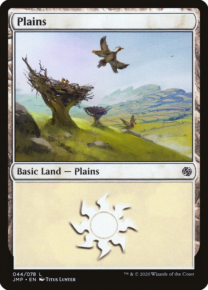Plains (44) [Jumpstart] MTG Single Magic: The Gathering    | Red Claw Gaming