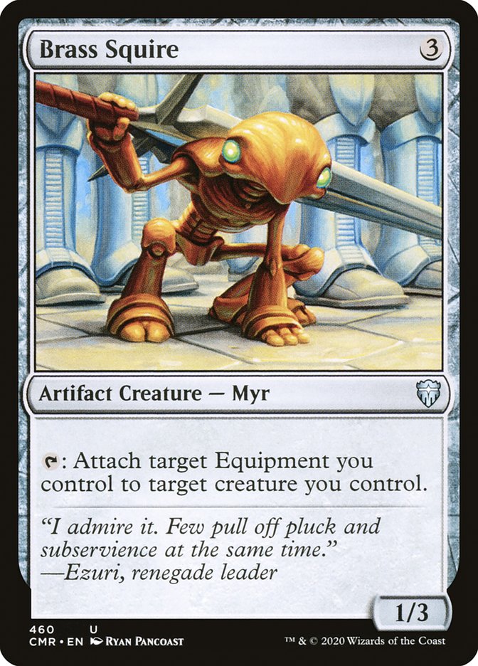 Brass Squire [Commander Legends] MTG Single Magic: The Gathering    | Red Claw Gaming