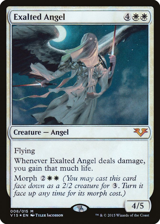 Exalted Angel [From the Vault: Angels] MTG Single Magic: The Gathering    | Red Claw Gaming