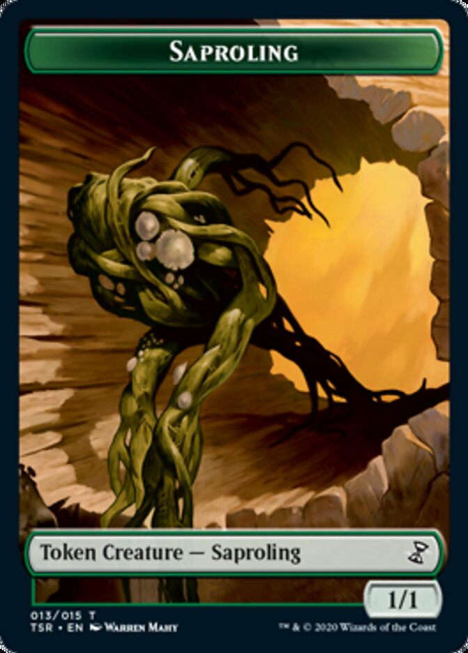 Saproling Token [Time Spiral Remastered Tokens] MTG Single Magic: The Gathering    | Red Claw Gaming