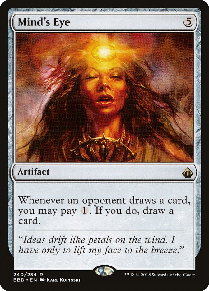 Mind's Eye [Battlebond] MTG Single Magic: The Gathering    | Red Claw Gaming