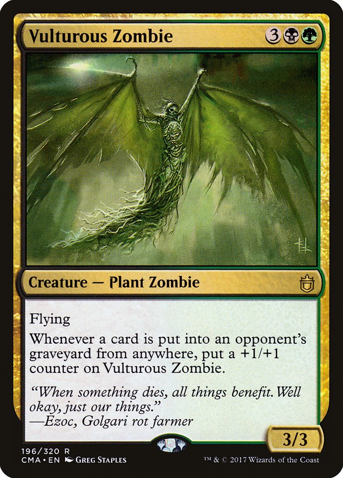 Vulturous Zombie [Commander Anthology] MTG Single Magic: The Gathering    | Red Claw Gaming