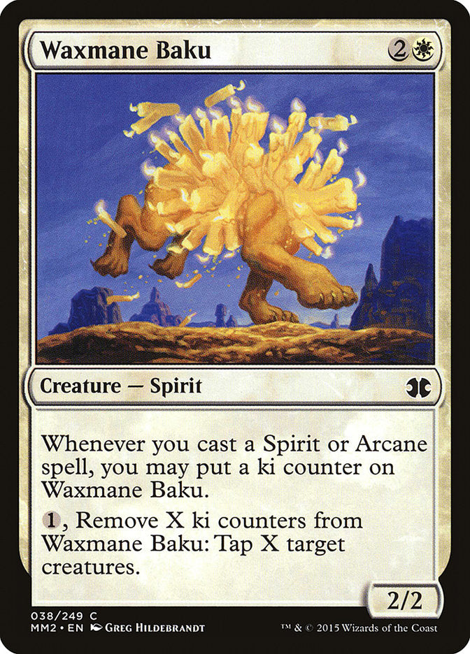 Waxmane Baku [Modern Masters 2015] MTG Single Magic: The Gathering    | Red Claw Gaming