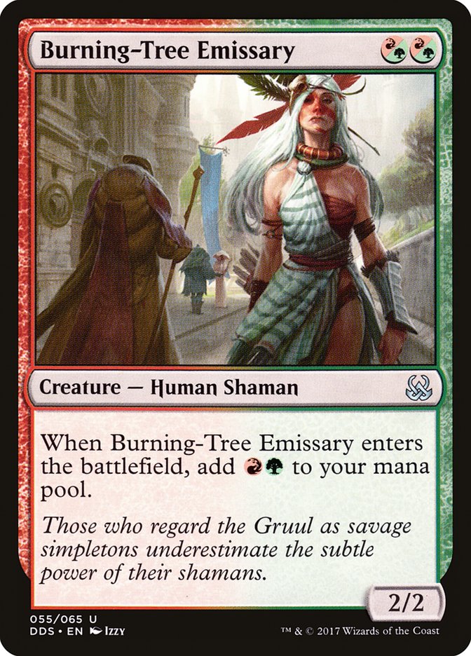 Burning-Tree Emissary [Duel Decks: Mind vs. Might] MTG Single Magic: The Gathering    | Red Claw Gaming