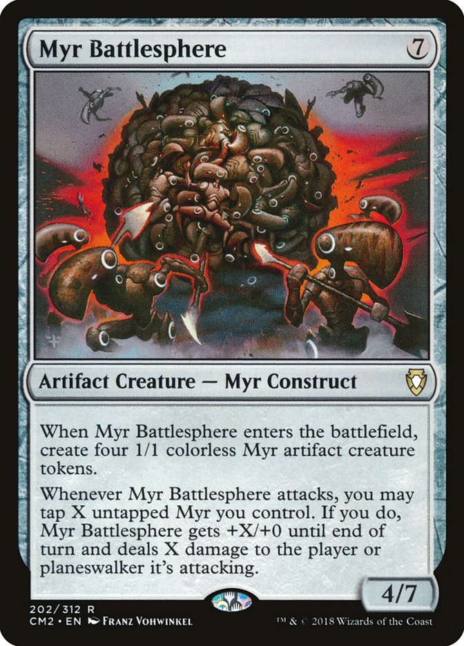 Myr Battlesphere [Commander Anthology Volume II] MTG Single Magic: The Gathering    | Red Claw Gaming