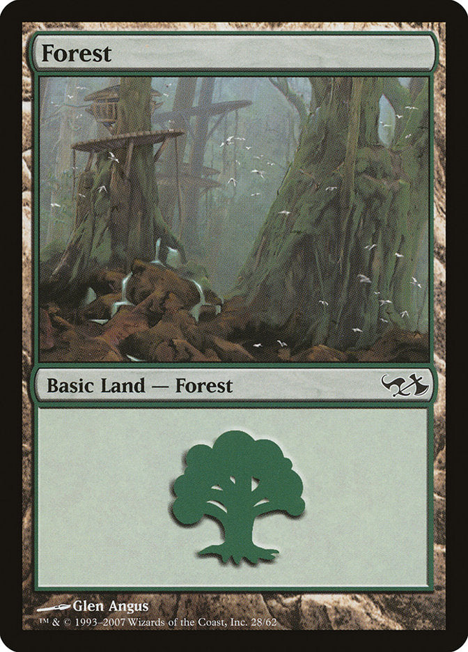 Forest (28) [Duel Decks: Elves vs. Goblins] MTG Single Magic: The Gathering    | Red Claw Gaming