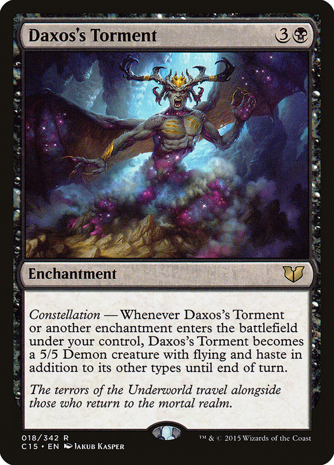 Daxos's Torment [Commander 2015] MTG Single Magic: The Gathering    | Red Claw Gaming