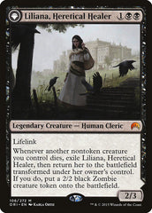 Liliana, Heretical Healer // Liliana, Defiant Necromancer [Magic Origins] MTG Single Magic: The Gathering    | Red Claw Gaming
