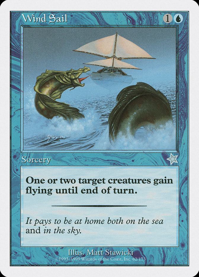 Wind Sail [Starter 1999] MTG Single Magic: The Gathering    | Red Claw Gaming