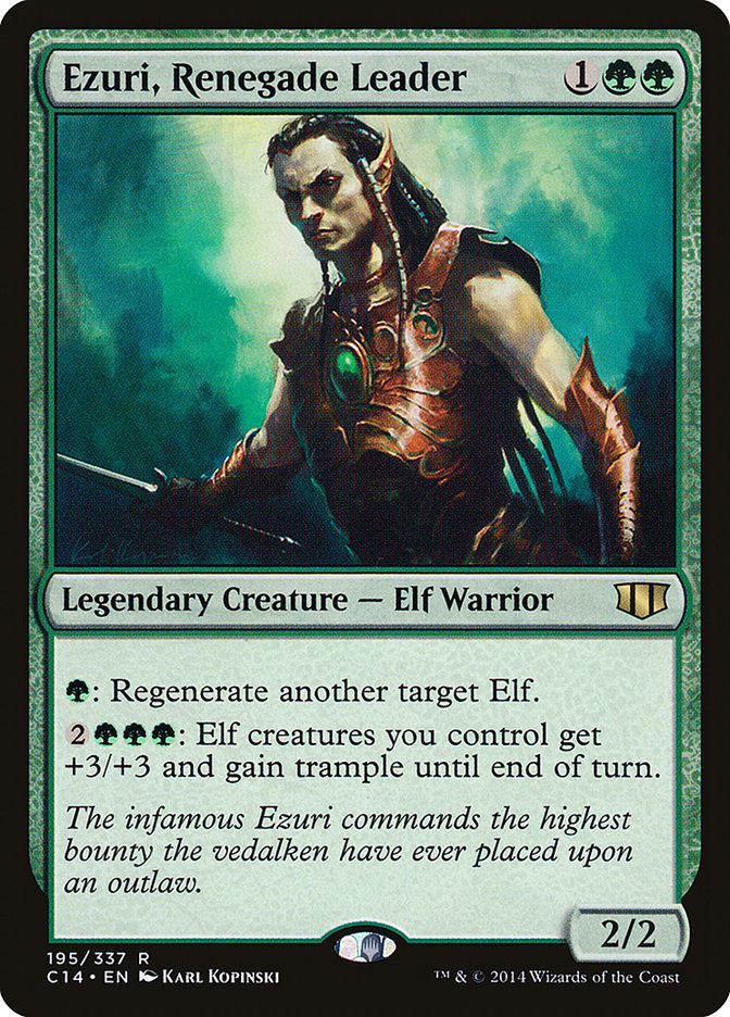 Ezuri, Renegade Leader [Commander 2014] MTG Single Magic: The Gathering    | Red Claw Gaming
