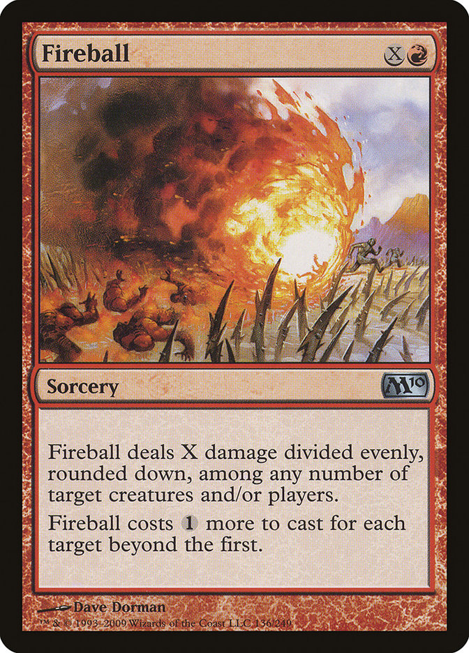 Fireball [Magic 2010] MTG Single Magic: The Gathering    | Red Claw Gaming