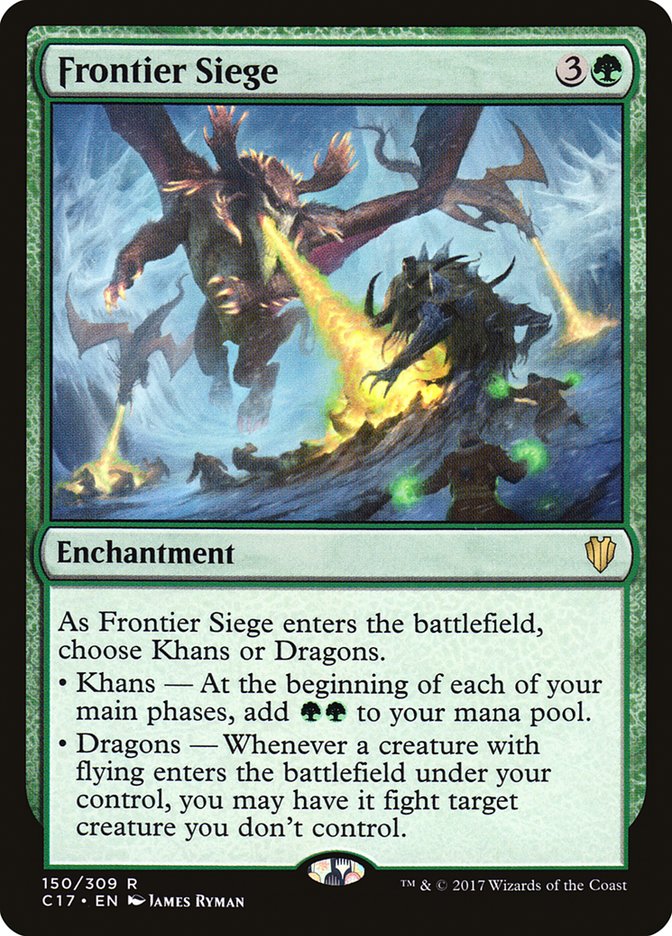 Frontier Siege [Commander 2017] MTG Single Magic: The Gathering    | Red Claw Gaming