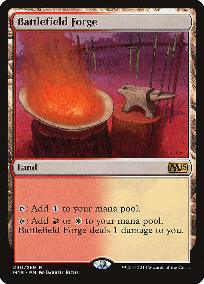 Battlefield Forge [Magic 2015] MTG Single Magic: The Gathering    | Red Claw Gaming