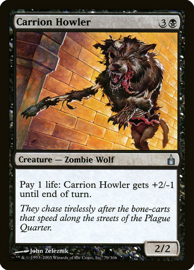 Carrion Howler [Ravnica: City of Guilds] MTG Single Magic: The Gathering    | Red Claw Gaming