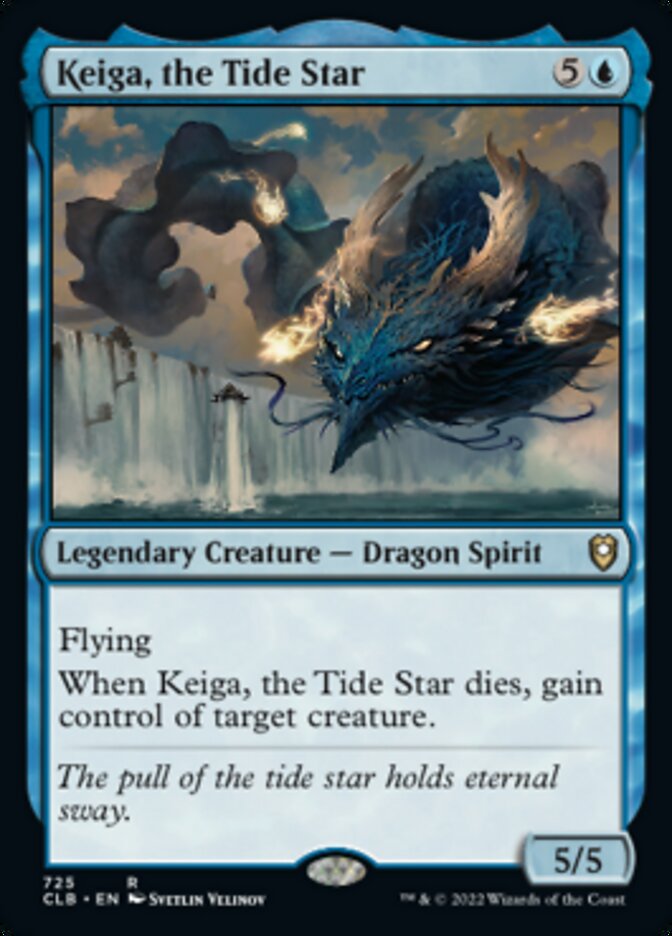 Keiga, the Tide Star [Commander Legends: Battle for Baldur's Gate] MTG Single Magic: The Gathering    | Red Claw Gaming