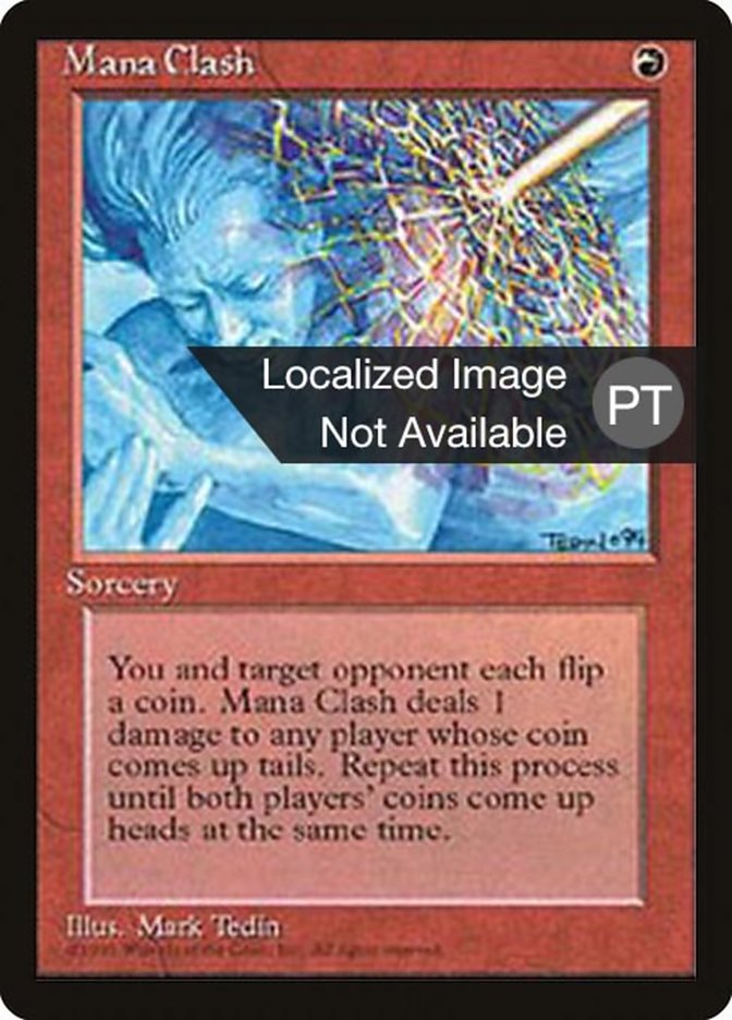Mana Clash [Fourth Edition (Foreign Black Border)] MTG Single Magic: The Gathering    | Red Claw Gaming