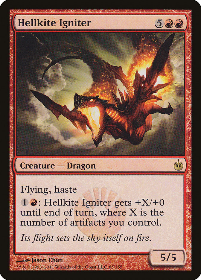 Hellkite Igniter [Mirrodin Besieged] MTG Single Magic: The Gathering    | Red Claw Gaming