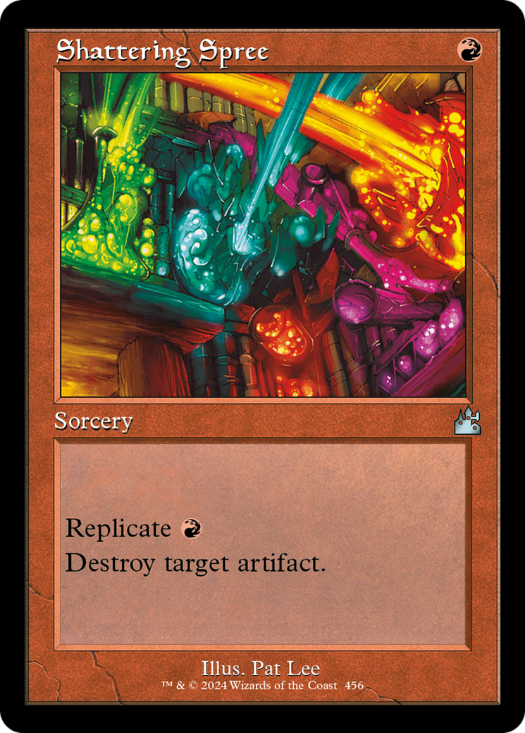 Shattering Spree (Retro Frame) [Ravnica Remastered] MTG Single Magic: The Gathering    | Red Claw Gaming