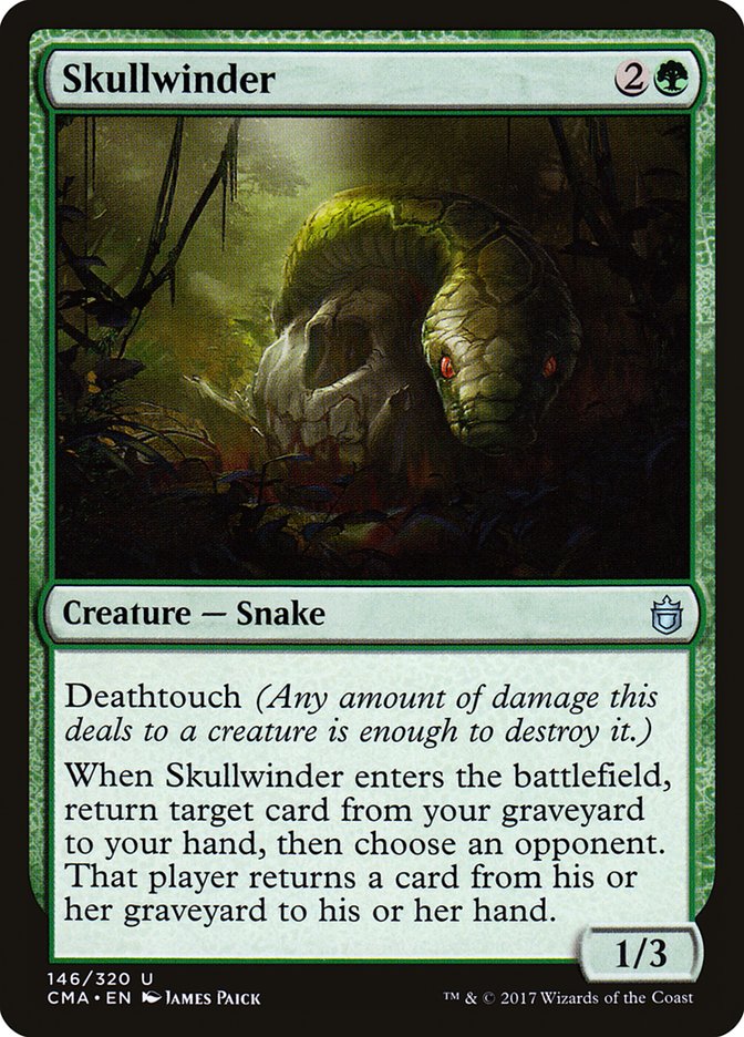 Skullwinder [Commander Anthology] MTG Single Magic: The Gathering    | Red Claw Gaming