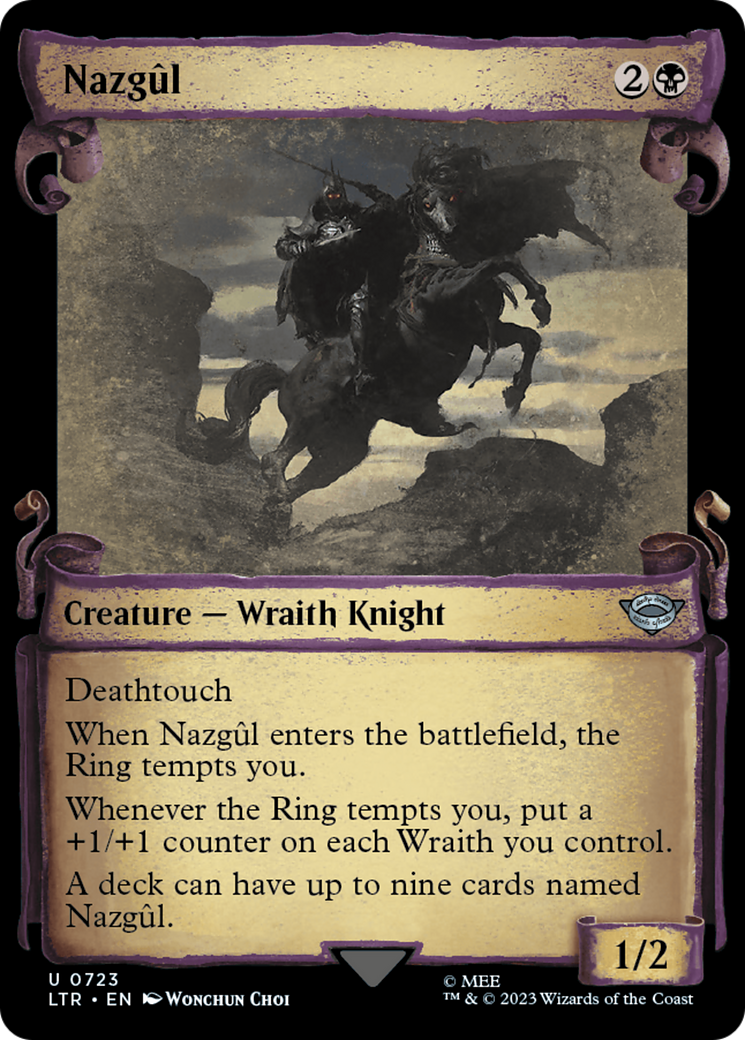 Nazgul (0723) [The Lord of the Rings: Tales of Middle-Earth Showcase Scrolls] MTG Single Magic: The Gathering    | Red Claw Gaming