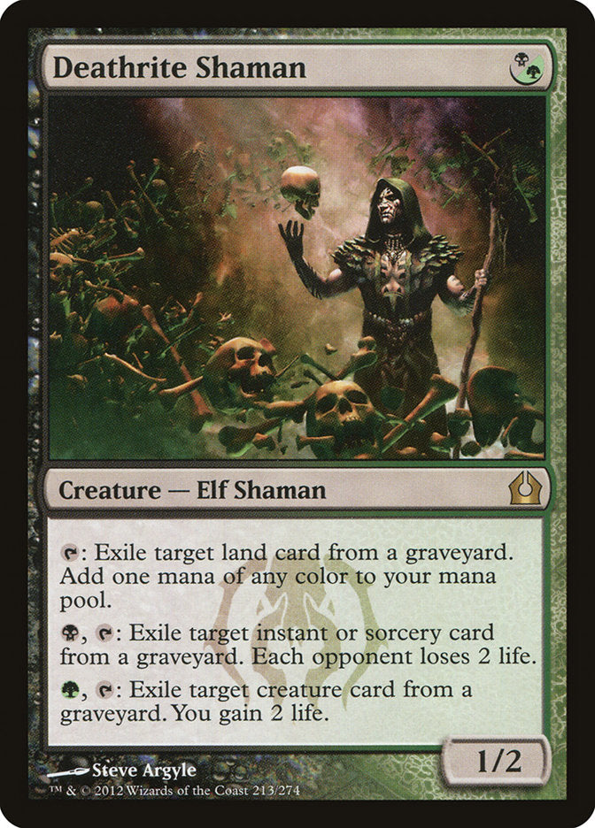 Deathrite Shaman [Return to Ravnica] MTG Single Magic: The Gathering    | Red Claw Gaming