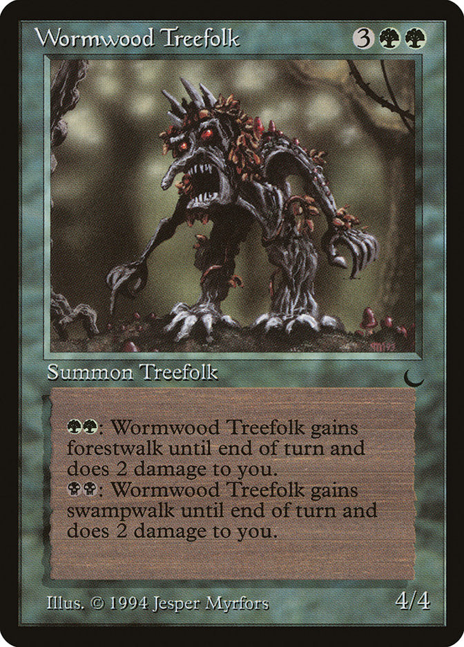 Wormwood Treefolk [The Dark] MTG Single Magic: The Gathering    | Red Claw Gaming
