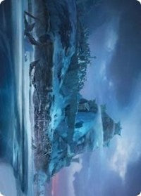 Port of Karfell Art Card [Kaldheim Art Series] MTG Single Magic: The Gathering    | Red Claw Gaming