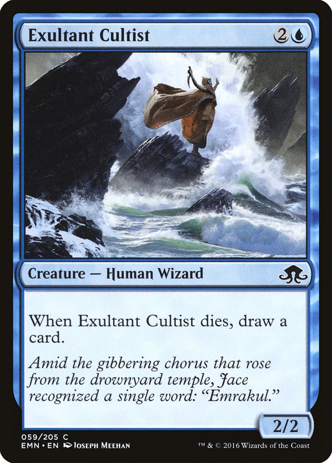 Exultant Cultist [Eldritch Moon] MTG Single Magic: The Gathering    | Red Claw Gaming