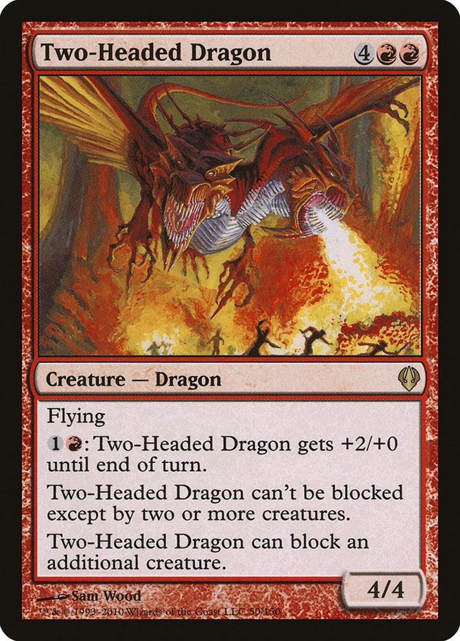 Two-Headed Dragon [Archenemy] MTG Single Magic: The Gathering    | Red Claw Gaming