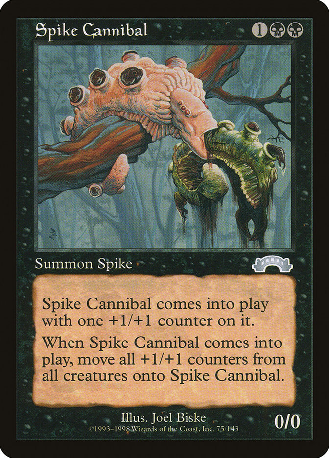 Spike Cannibal [Exodus] MTG Single Magic: The Gathering    | Red Claw Gaming
