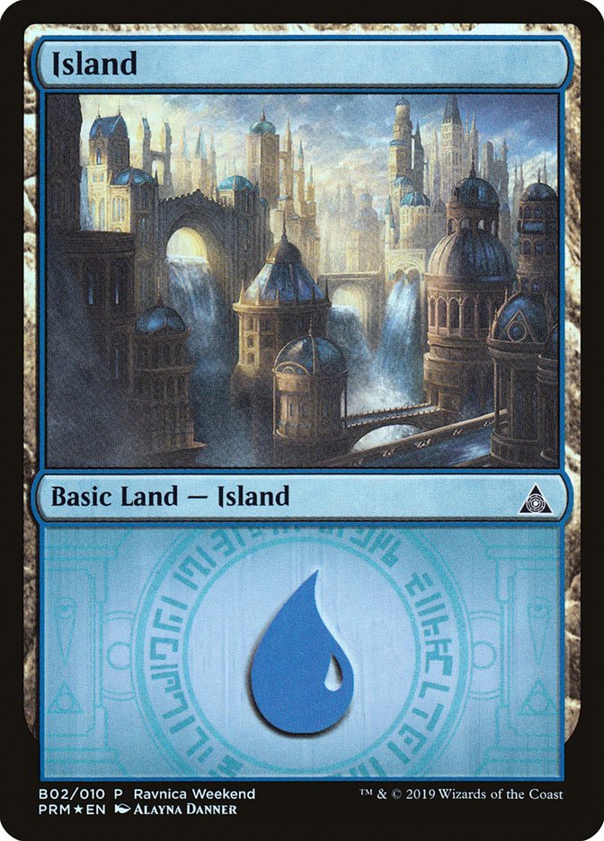 Island (B02) [Ravnica Allegiance Guild Kit] MTG Single Magic: The Gathering    | Red Claw Gaming