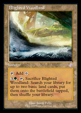 Blighted Woodland (Timeshifted) [Time Spiral Remastered] MTG Single Magic: The Gathering    | Red Claw Gaming