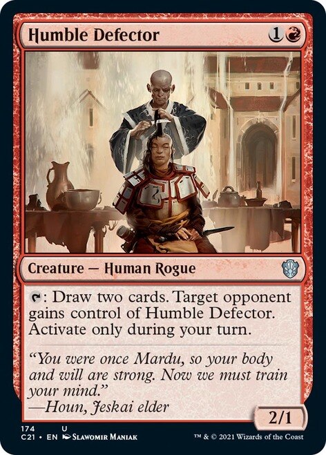 Humble Defector [Commander 2021] MTG Single Magic: The Gathering    | Red Claw Gaming